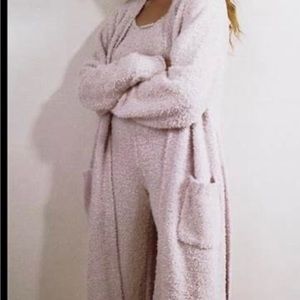 Pink Skims Cozy Collection Wide Legged Pant and Tank